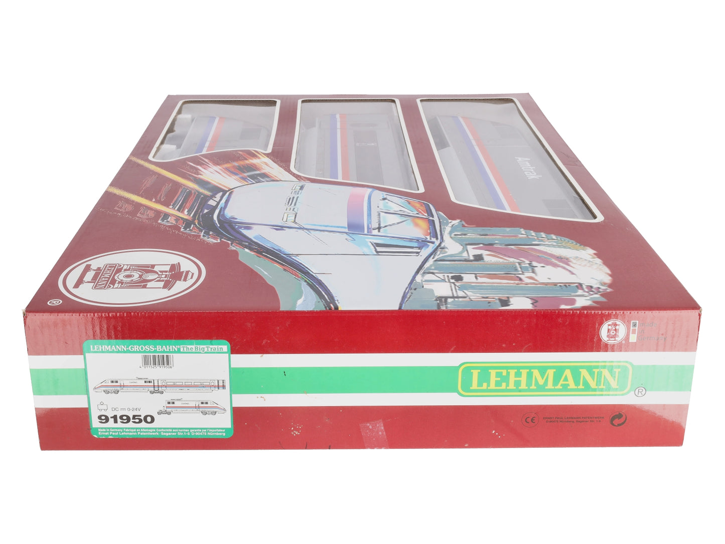 LGB 91950 G Amtrak ABA High Speed Electric Train Set LN/Box