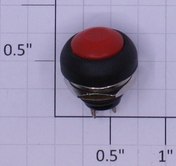 Acme 275-1500 Red Momentary Push Button Switch