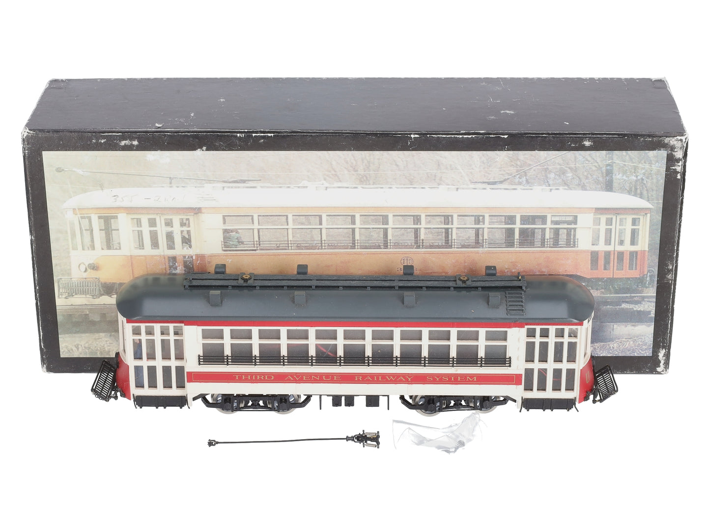 Western Hobbycraft O Scale Die-Cast/BRASS Third Avenue Railway System (2-Rail)