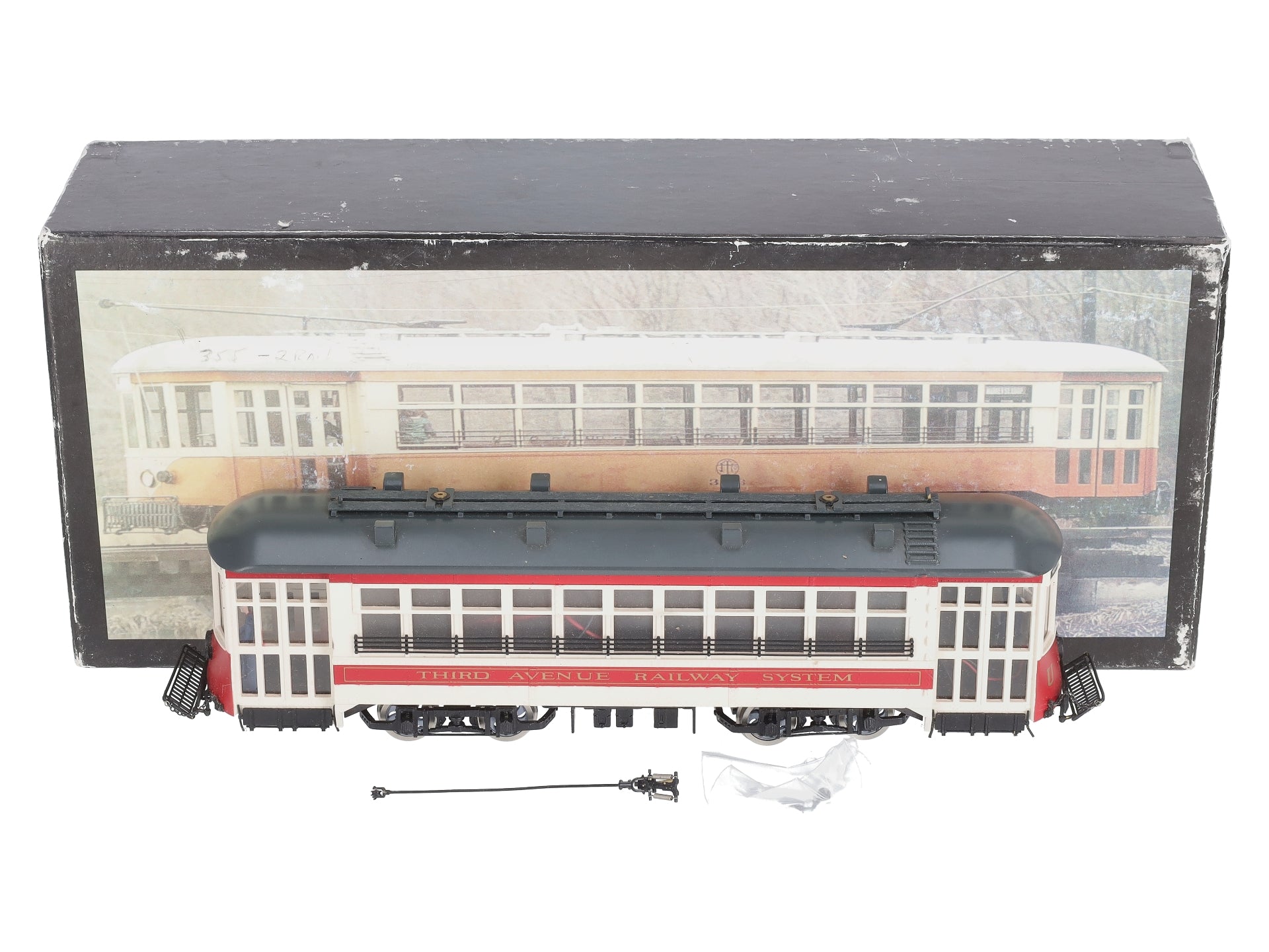 Western Hobbycraft O Scale Die-Cast/BRASS Third Avenue Railway System (2-Rail)