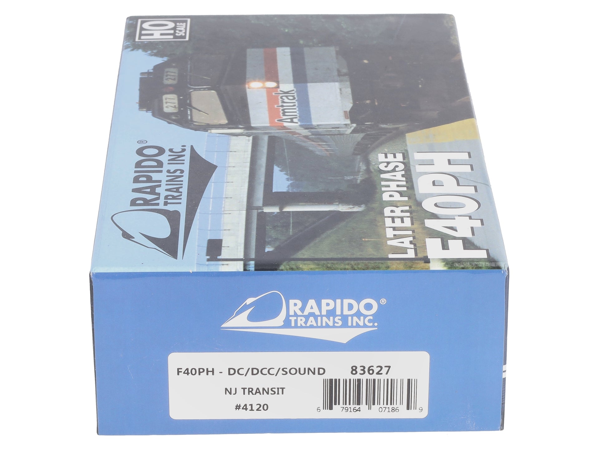 Rapido Trains 83627 HO NJ Transit F40PH Diesel Locomotive #4120 w/DCC/Sound