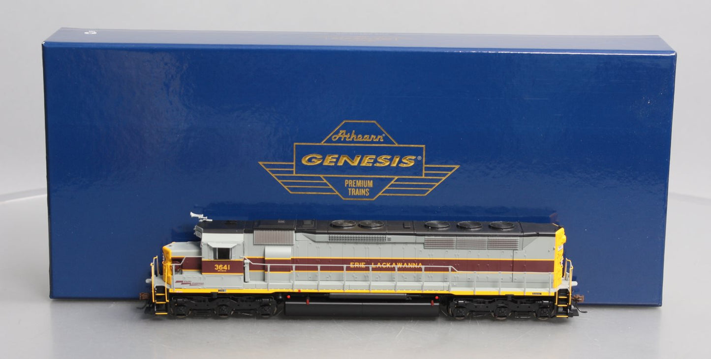 Athearn G63699 HO Erie Lackawanna SDP45 Diesel Locomotive with DCC & Sound #3641