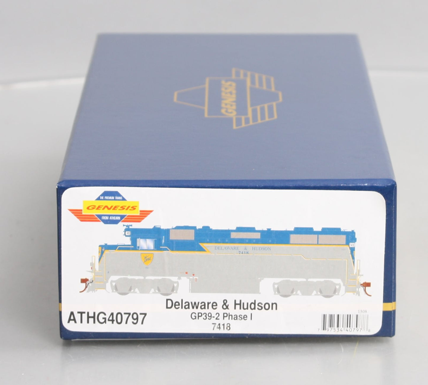 Athearn G40797 HO Delaware & Hudson GP39-2 Phase I Diesel Locomotive #7418