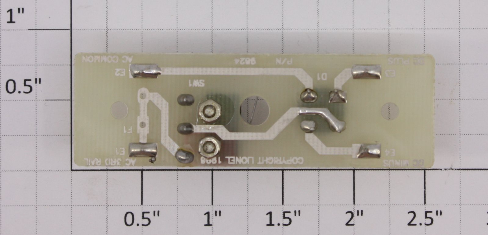 Lionel 19824-112 Target Launcher Circuit Board Assembly