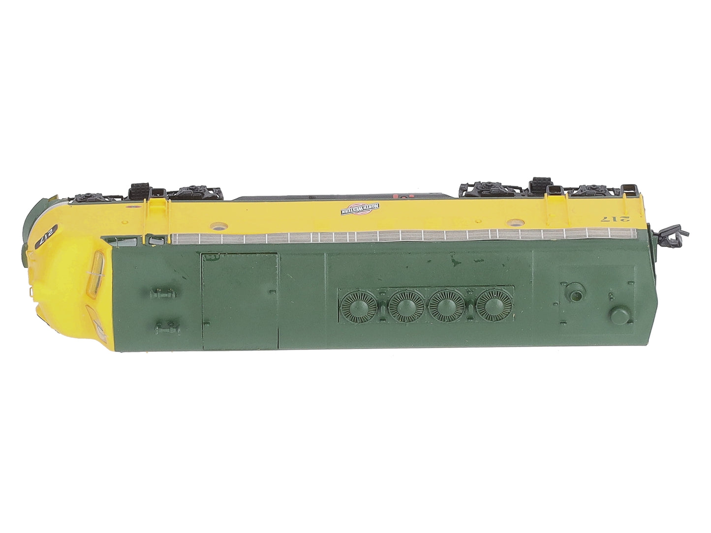InterMountain 69944-01 N Scale C&NW FP7A Diesel Locomotive #217 VG/Box