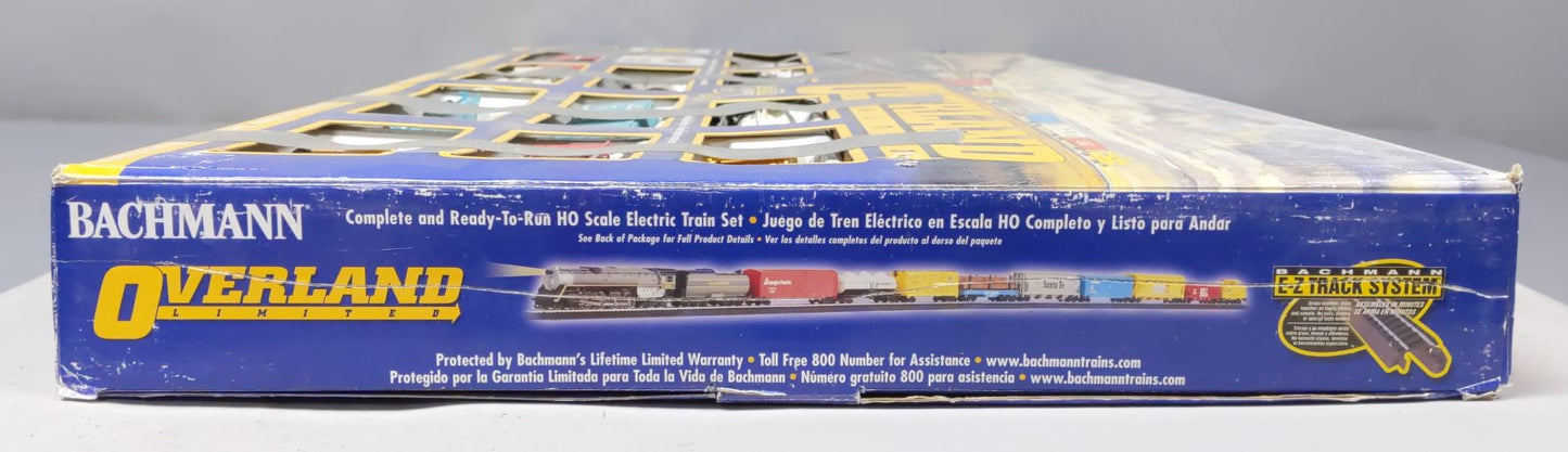 Bachmann 00614 HO Scale Union Pacific Overland Limited Steam Train Set EX/Box