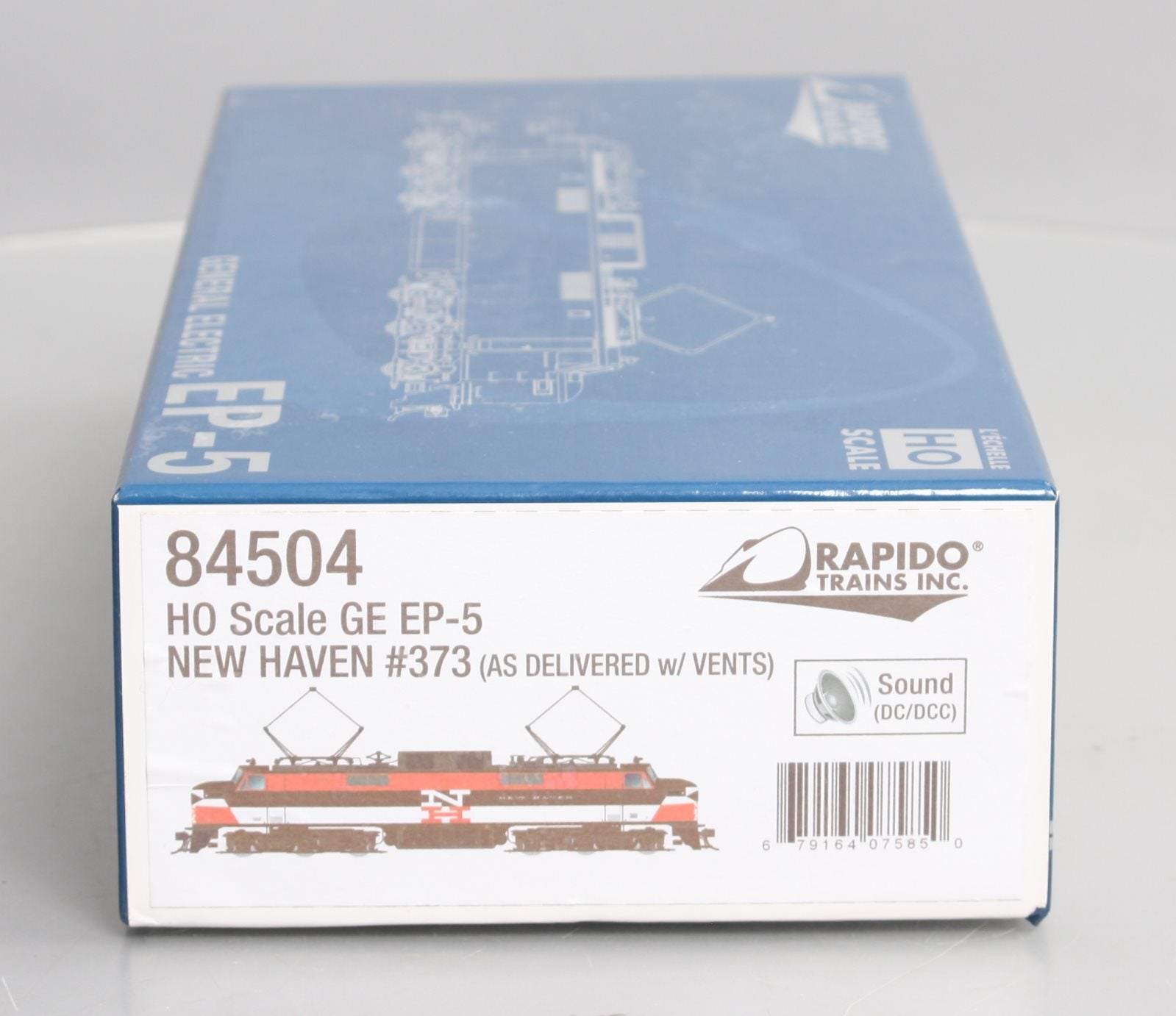 Rapido Trains 84504 HO New Haven EP-5 General Electric Locomotive DCC/Sound #373