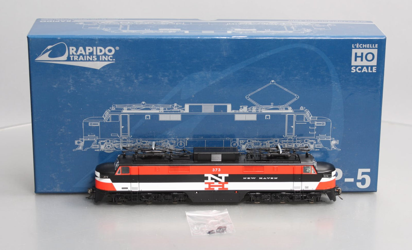 Rapido Trains 84504 HO New Haven EP-5 General Electric Locomotive DCC/Sound #373