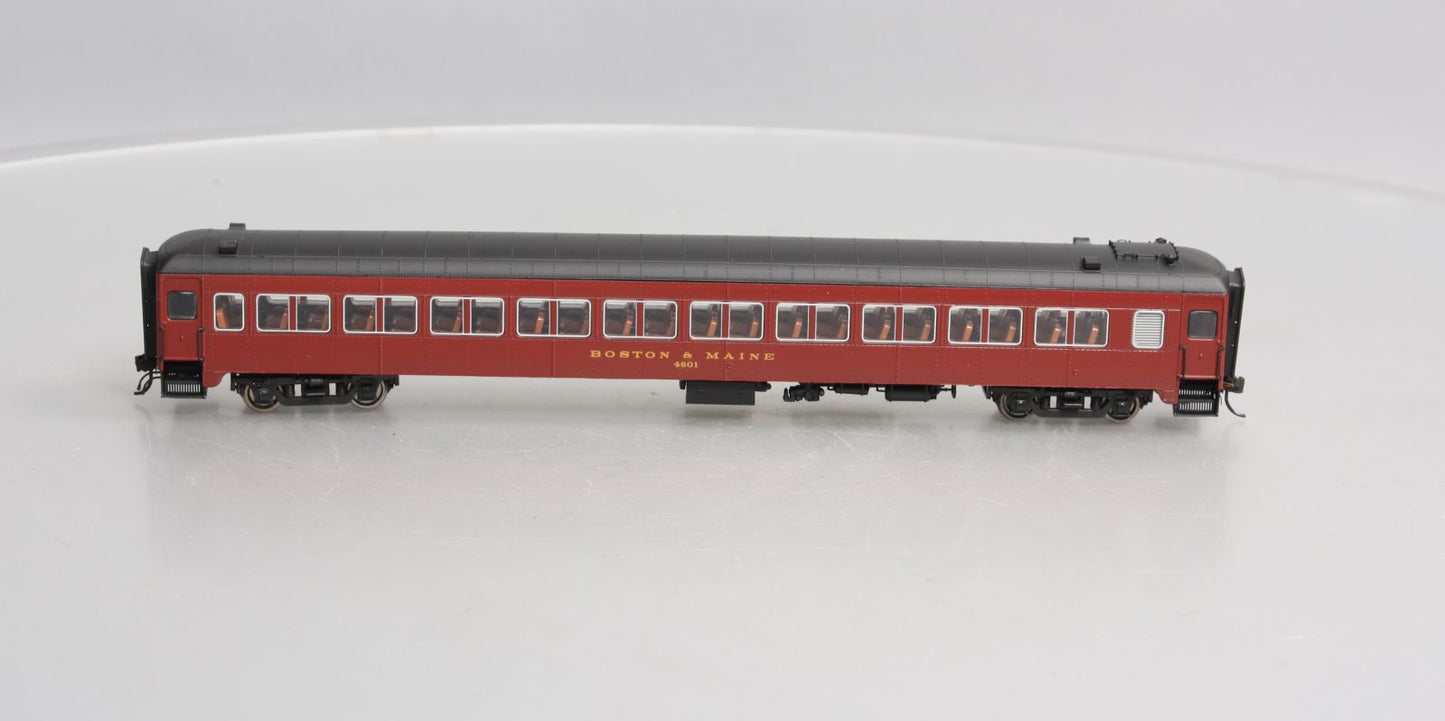 Rapido Trains 109052 HO Boston & Maine PS Osgood-Bradley 10-Window Coach #4601