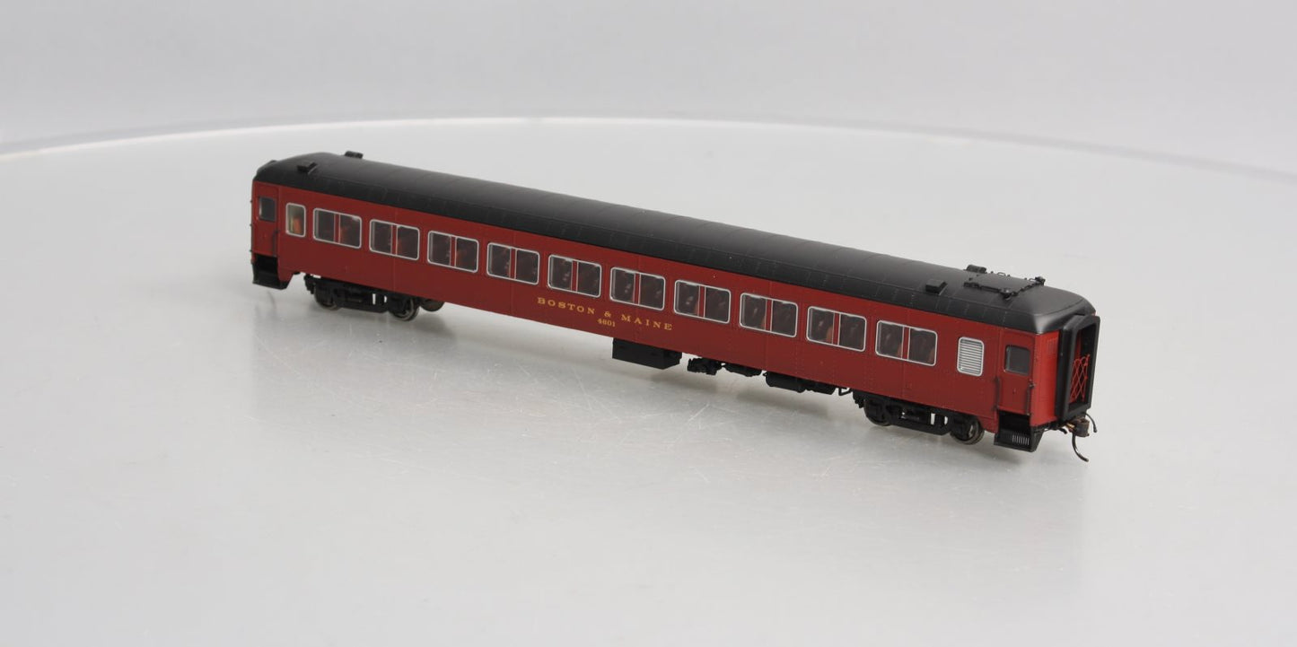 Rapido Trains 109052 HO Boston & Maine PS Osgood-Bradley 10-Window Coach #4601