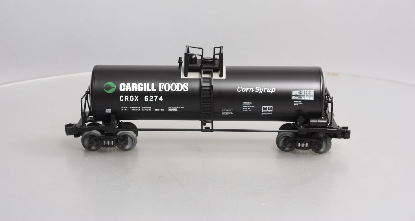 Lionel 2343031 "O-Gauge" Cargill Unibody Tank Car #6274