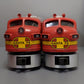 Williams F7 2006 O Santa Fe F7 AA Powered & Dummy Diesel Locomotive Set #18/#20 LN/Box