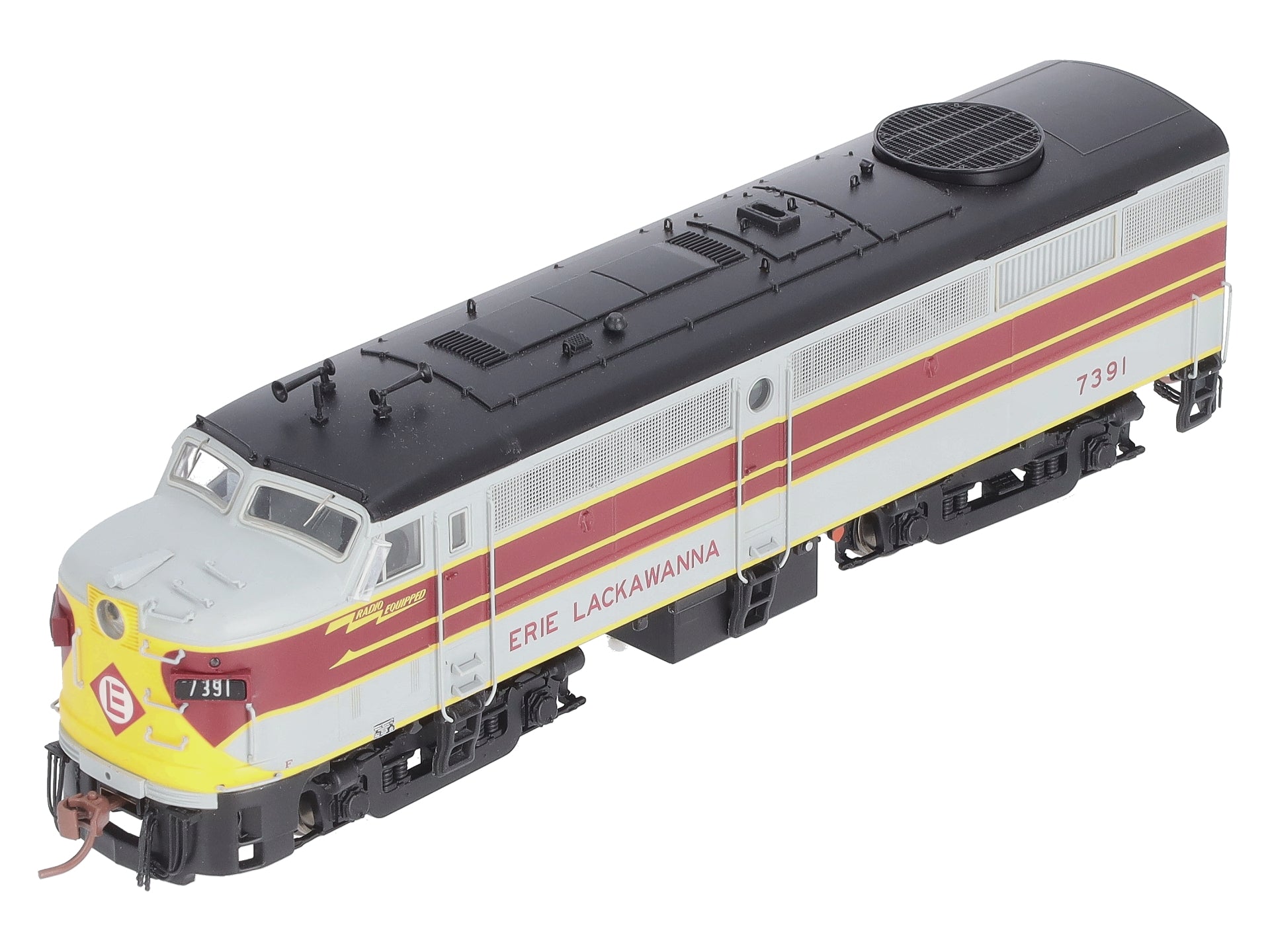 Rapido Trains 21068 HO Scale Erie Lackawanna FA-2 Diesel Locomotive #7391