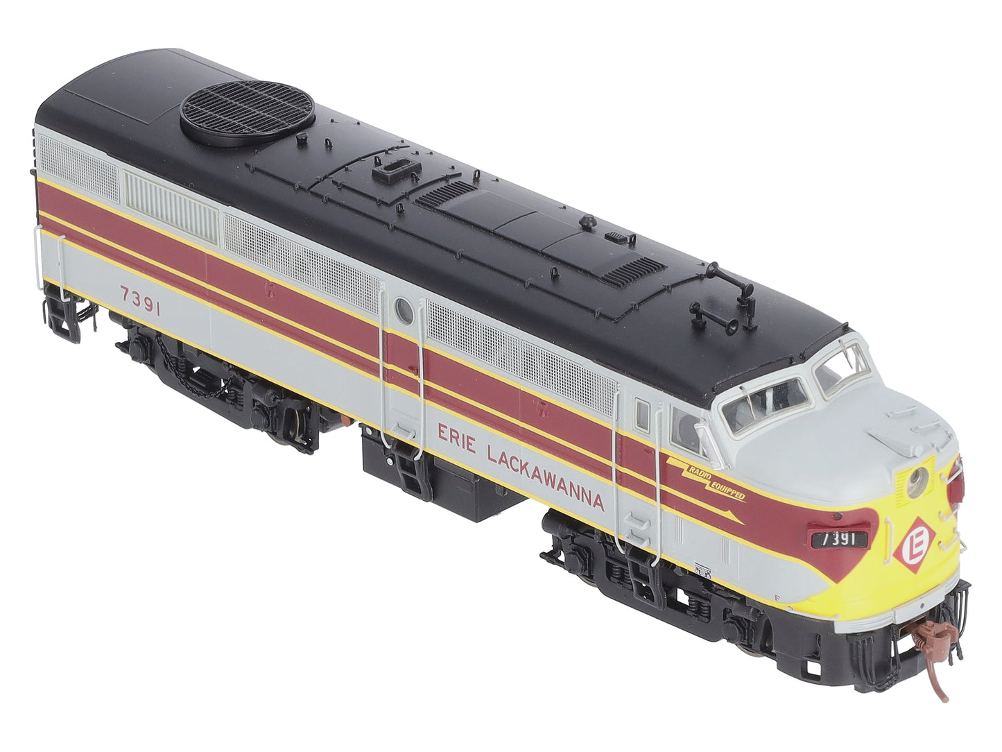 Rapido Trains 21068 HO Scale Erie Lackawanna FA-2 Diesel Locomotive #7391