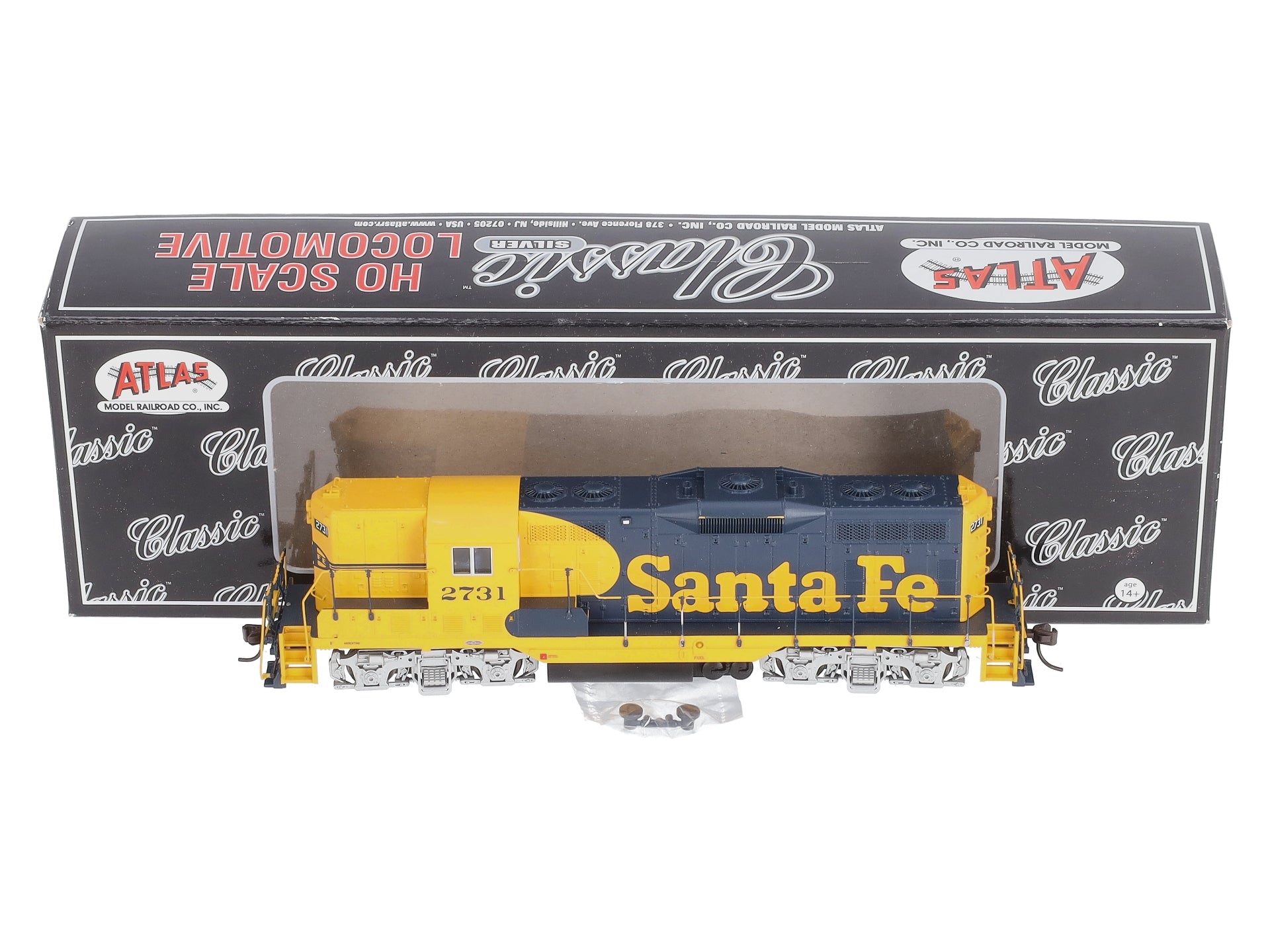 Atlas 10002008 HO Santa Fe EMD GP7 Diesel Engine without Dynamic Brakes #2731