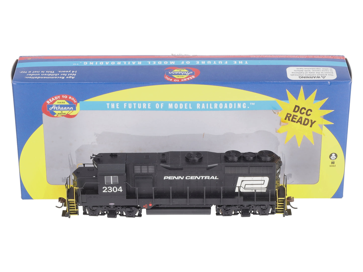 Athearn 74942 HO Penn Central RTR GP35 Diesel Locomotive #2304