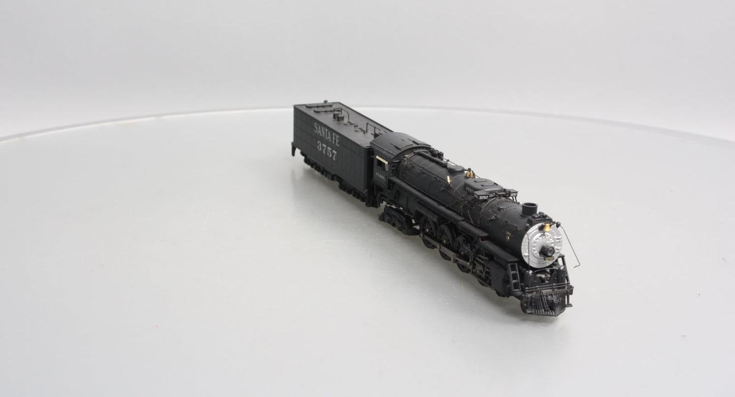 Broadway Limited 059 ATSF 4-8-4 Steam Locomotive #3757 w/DCC EX/Box