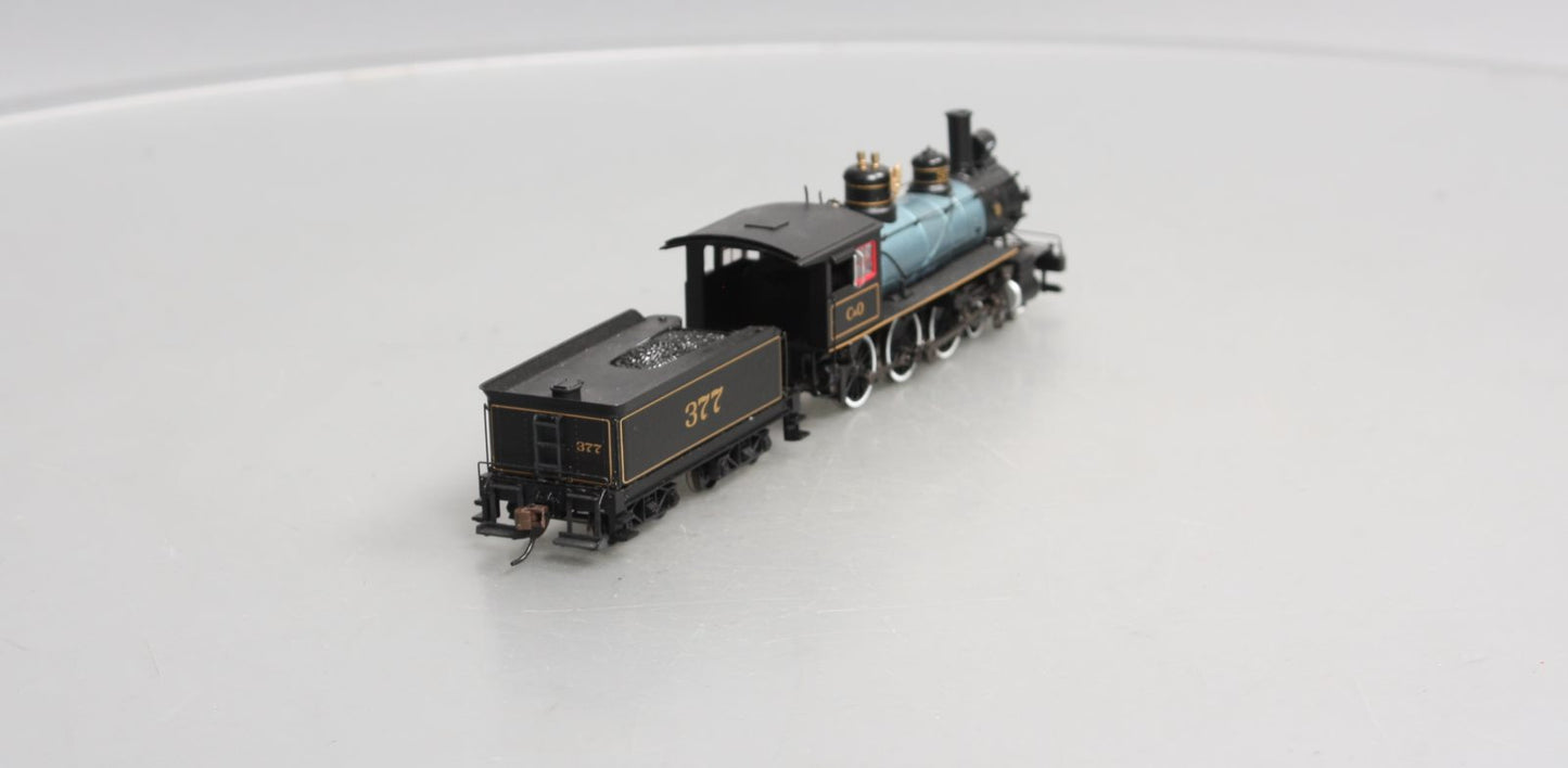 Bachmann 51404 HO Chesapeake & Ohio Baldwin 4-6-0 Steam Loco w/DCC & Sound #377