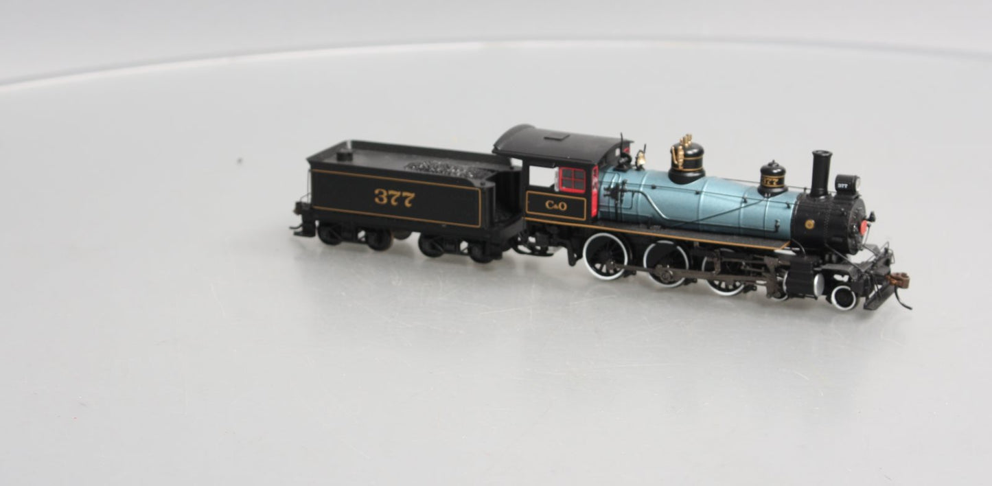 Bachmann 51404 HO Chesapeake & Ohio Baldwin 4-6-0 Steam Loco w/DCC & Sound #377