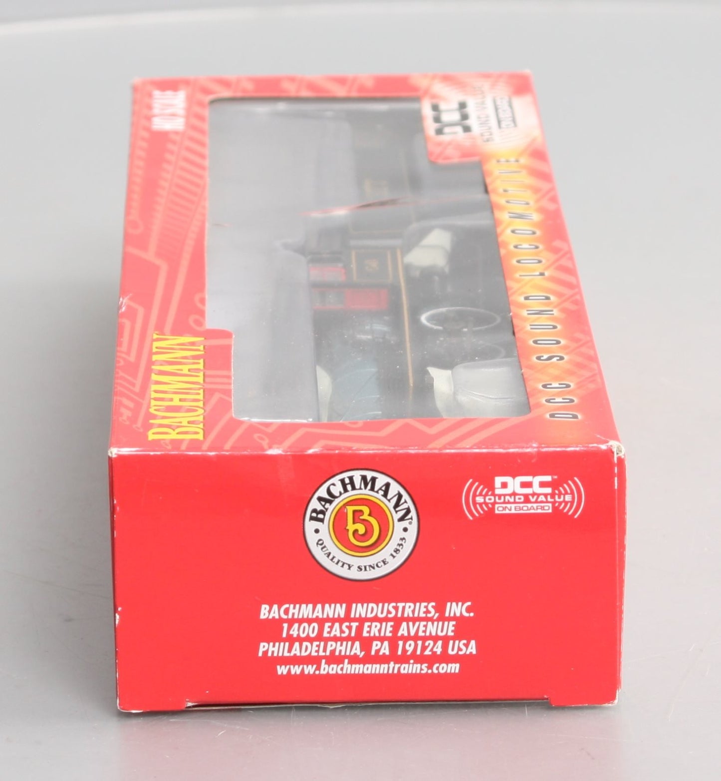 Bachmann 51404 HO Chesapeake & Ohio Baldwin 4-6-0 Steam Loco w/DCC & Sound #377
