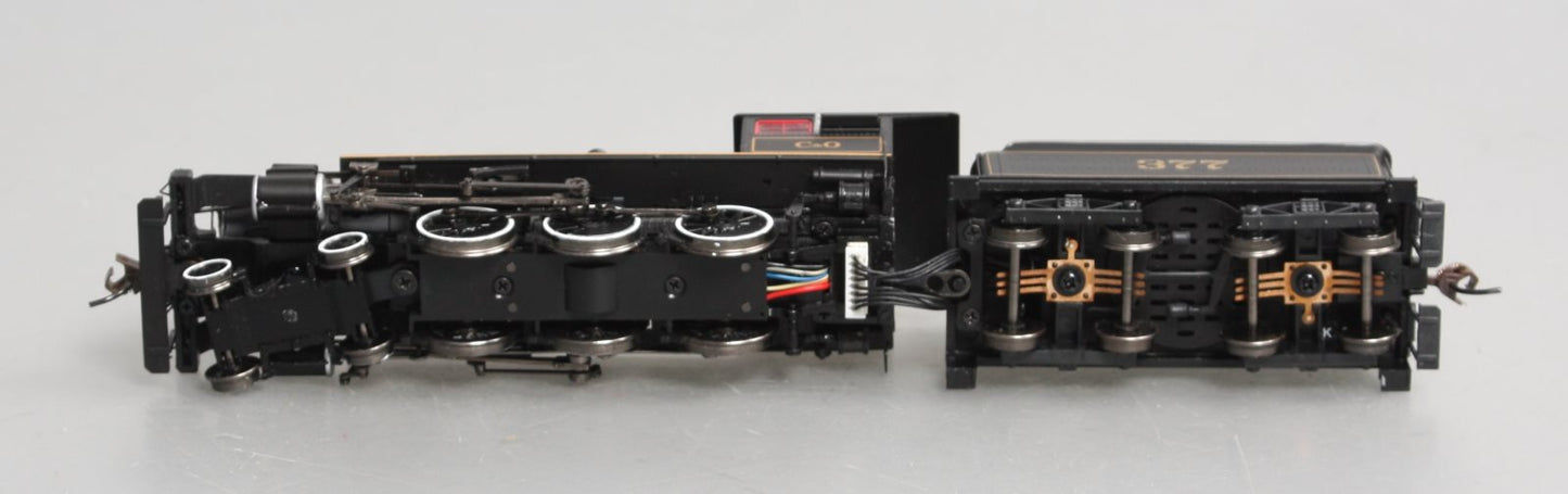 Bachmann 51404 HO Chesapeake & Ohio Baldwin 4-6-0 Steam Loco w/DCC & Sound #377