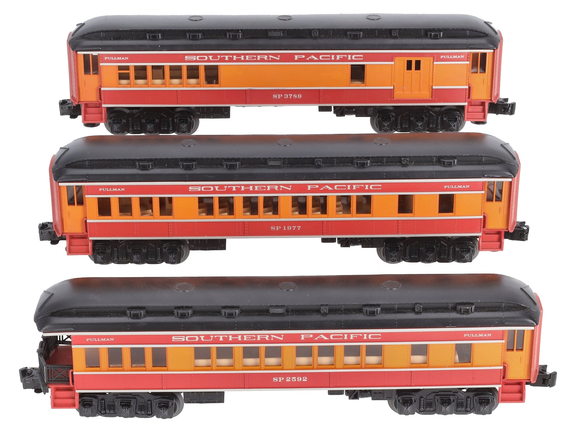 Lionel 6-81649 SP Daylight Madison Passenger Car 3-Pack