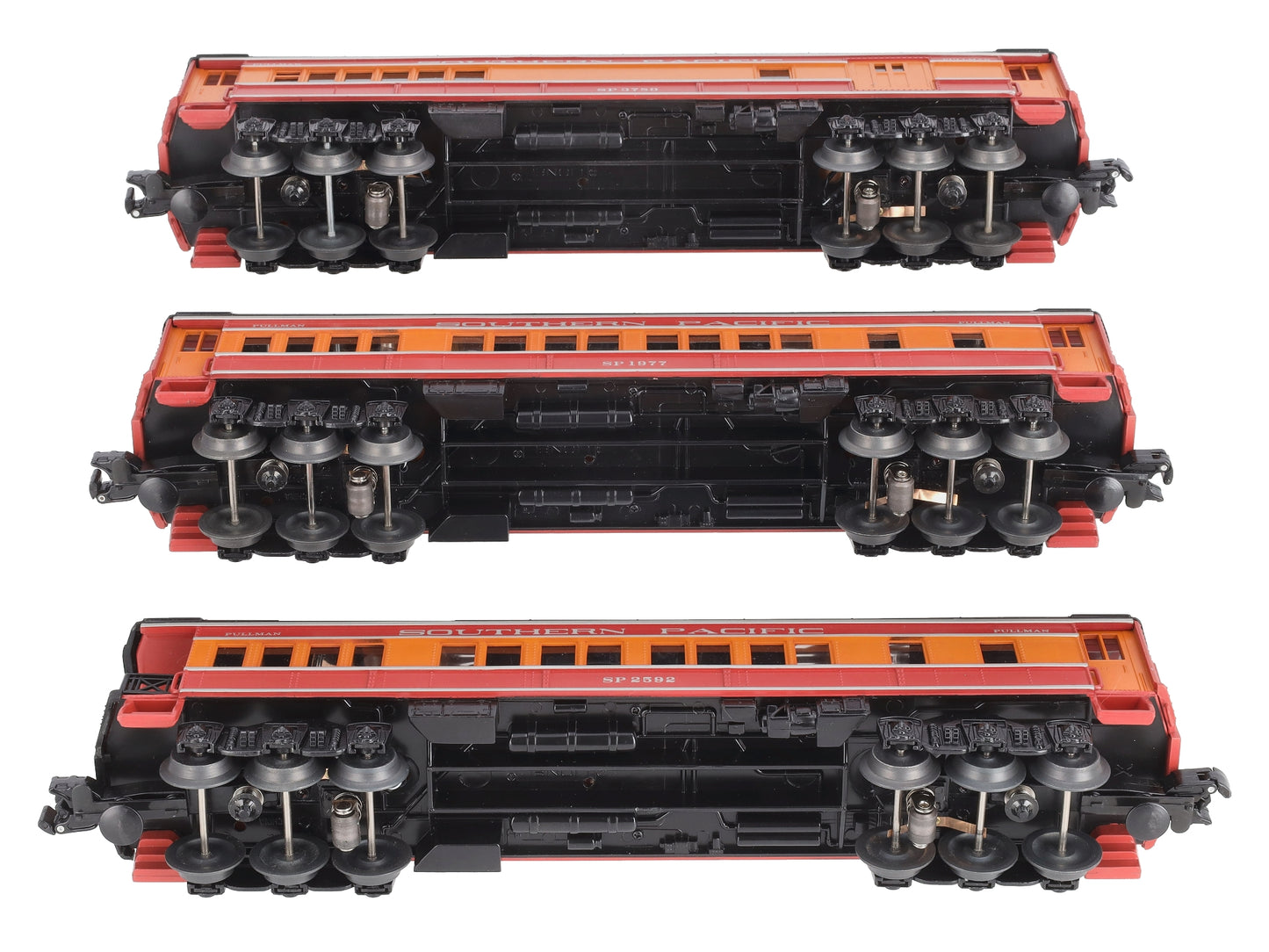 Lionel 6-81649 SP Daylight Madison Passenger Car 3-Pack