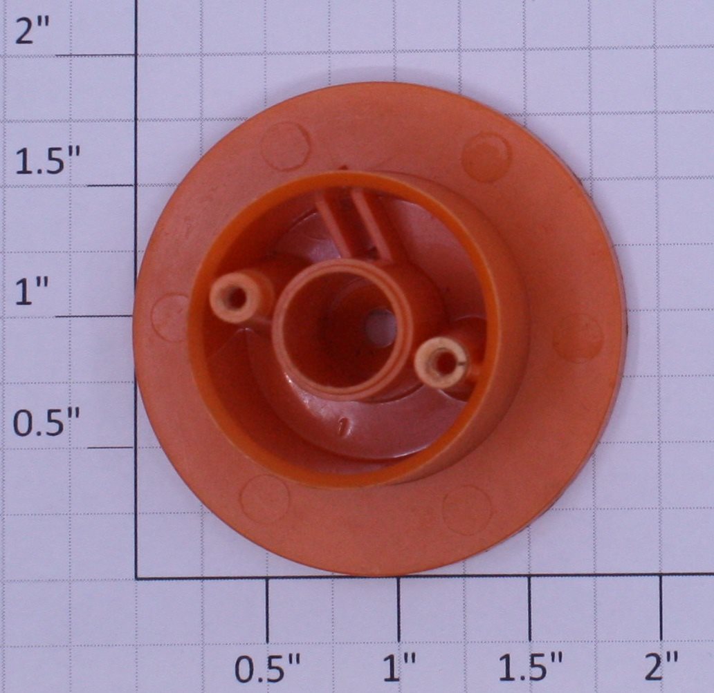 Lionel 16637-25 Orange S/L Extension Car Spool Half with Gear
