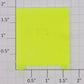 Lionel 16794-5 Halloween Bright Yellow Multi-Panel Boxcar Door with Guides