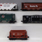 MTH, Menards, Weaver, Lionel 30-97406/2796981/198044 O Assorted Freight Cars [5] VG