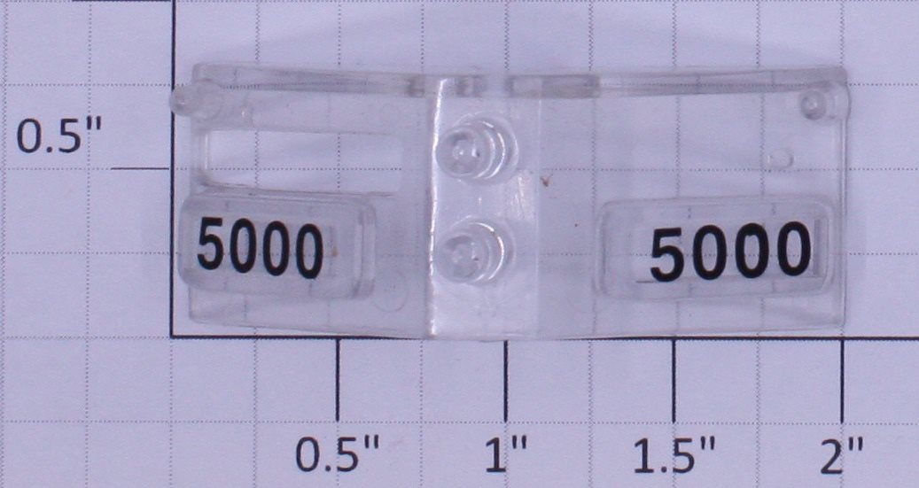 Lionel 85000-087 #5000 GP-9 Seaboard Headlight Marker Lens and Number Board