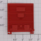 Lionel 29229-14 Vapor Records Christmas Boxcar Multi-Panel Door w Guides