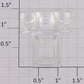 Lionel 18226-65 GE Demonstrator Dash-9 Number Board and Headlight Insert