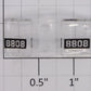 Lionel 18808-17 Number Board Insert Headlight and Marker Lens