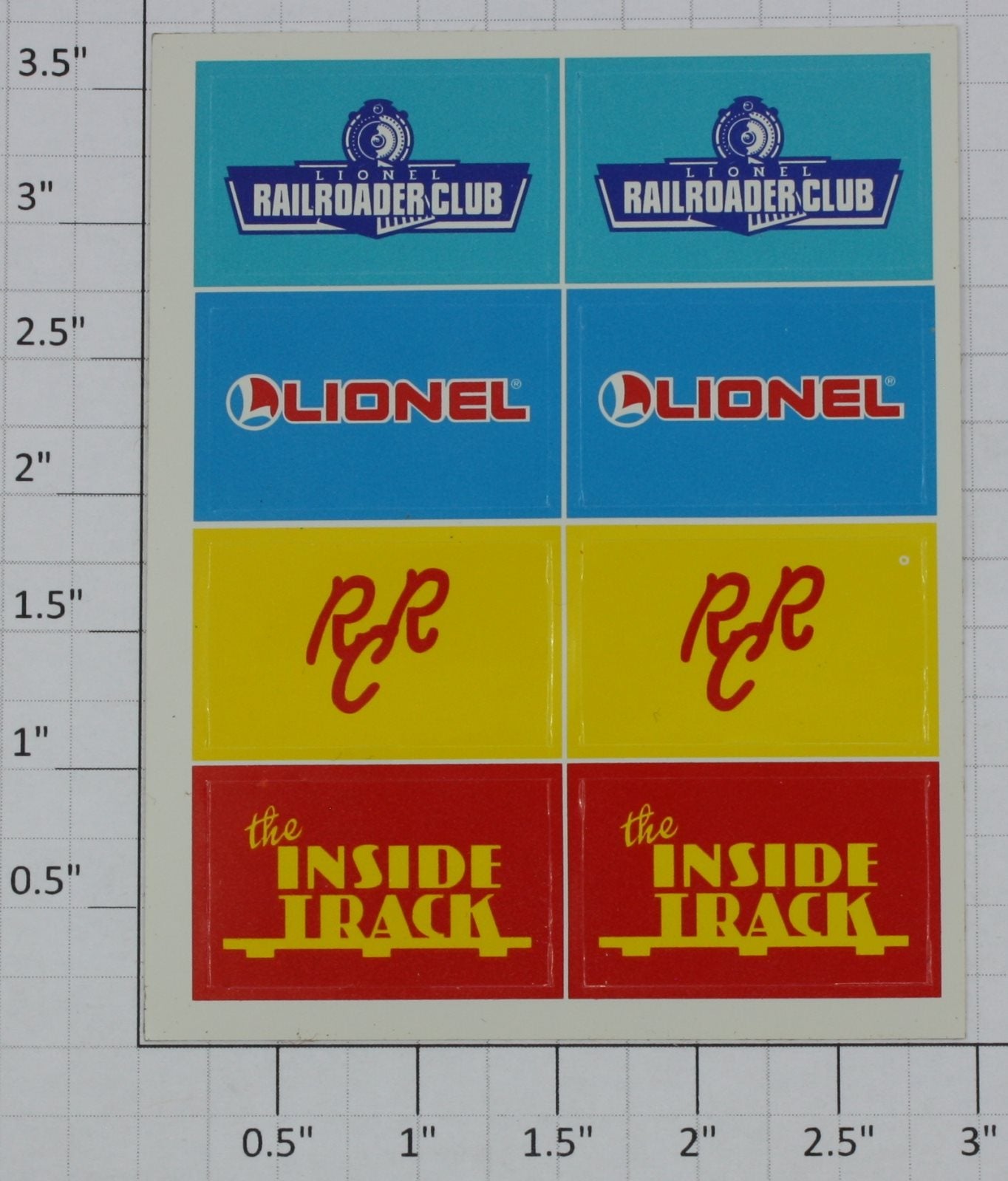 Lionel 12921-10 Decal Sheet