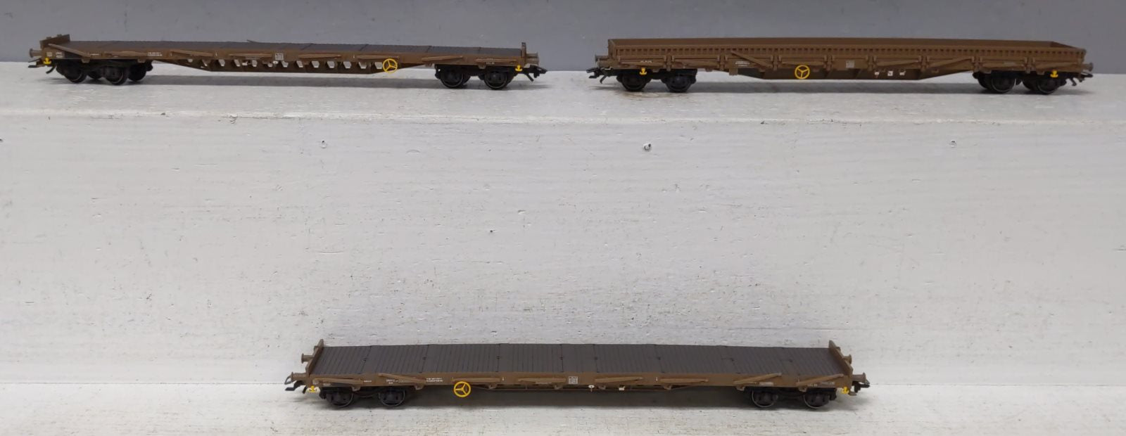 Trix 24545 HO Scale Wind Power Freight Cars (Set of 3)