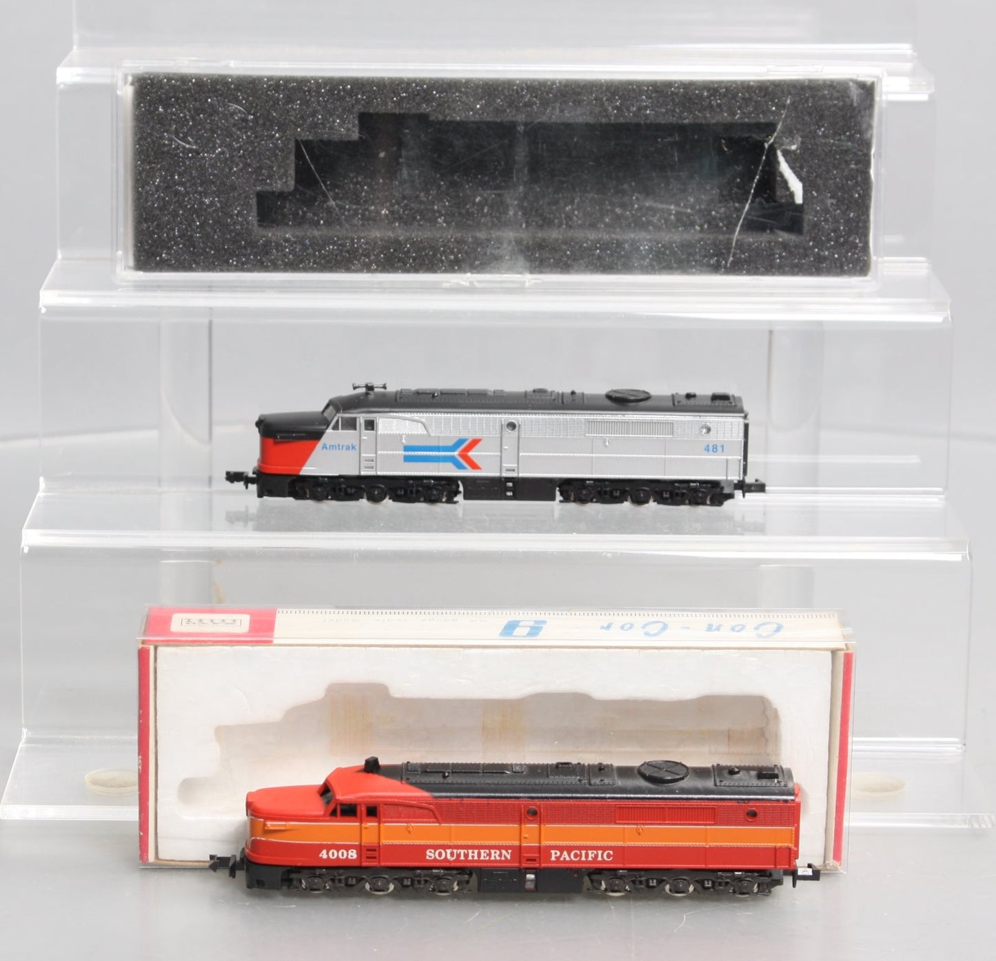Con-Cor Assorted N Scale Diesel Locomotives [2] VG/Box