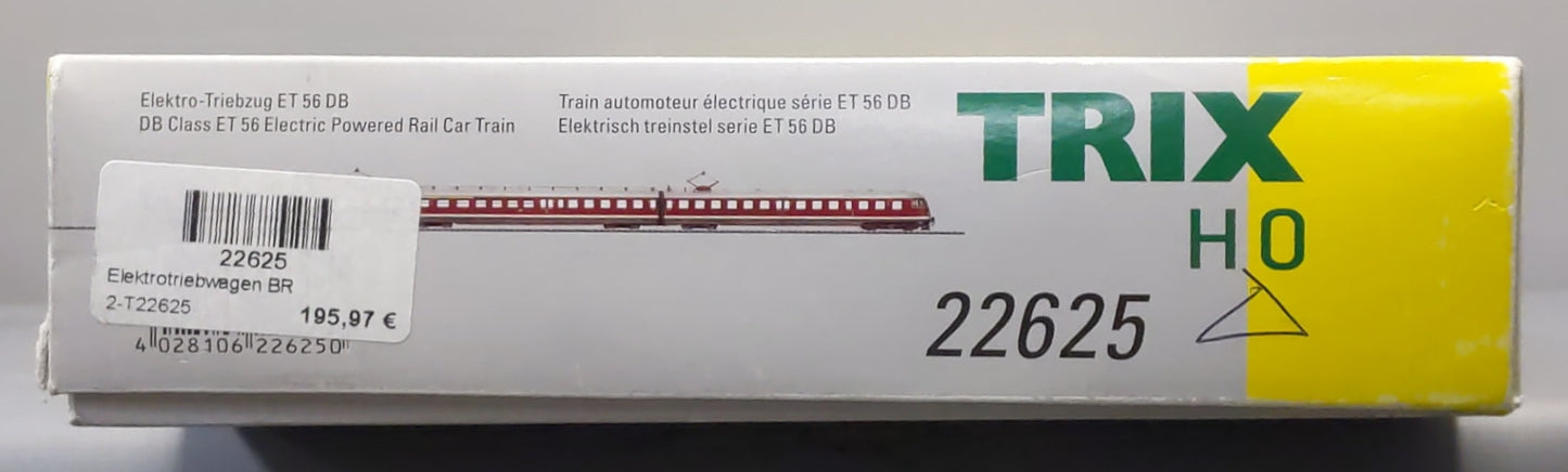 Trix 22625 HO Scale Deutsche Bahn Electric Powered Rail Car Train Set
