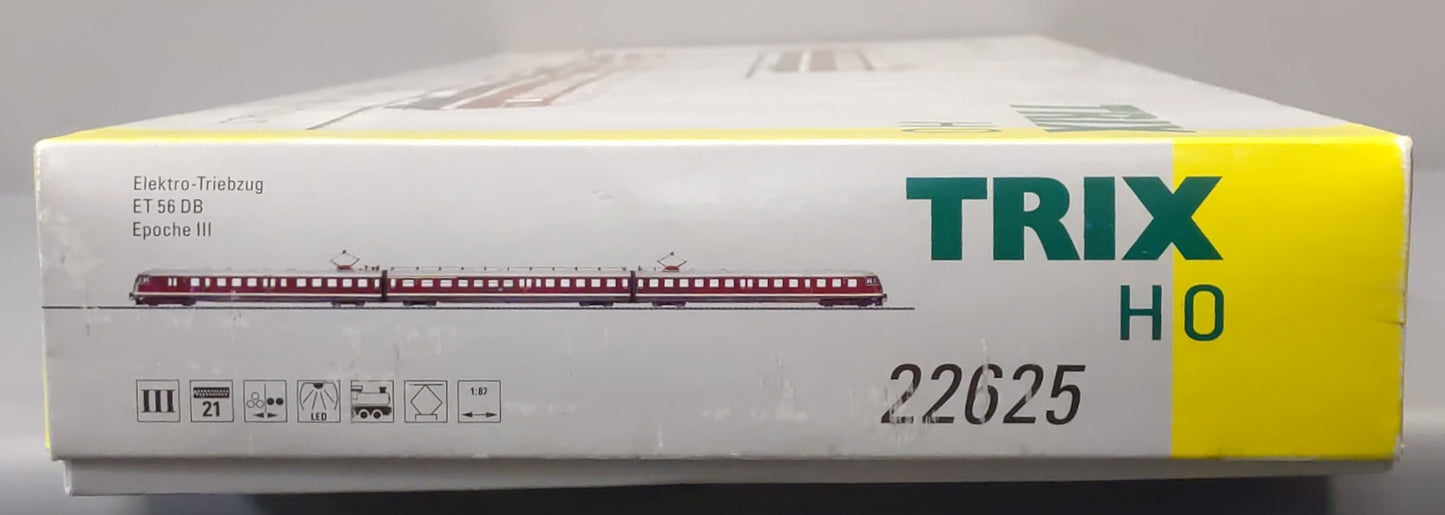 Trix 22625 HO Scale Deutsche Bahn Electric Powered Rail Car Train Set