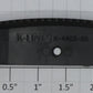 K-Line K4400-18-01 Black Plastic Observation Car Awning