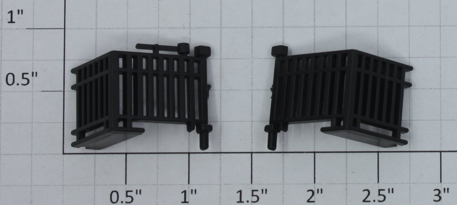 K-Line K4400-15-01-02 Right and Left Hand Observation Fence Set