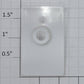 K-Line K4400-12-01 White Painted Heavyweight Baggage Car Small Window