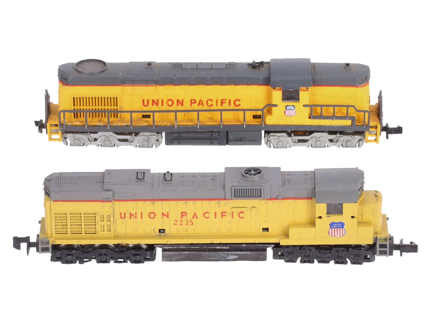 N Scale Assorted Union Pacific Diesel Locomotives [2] EX