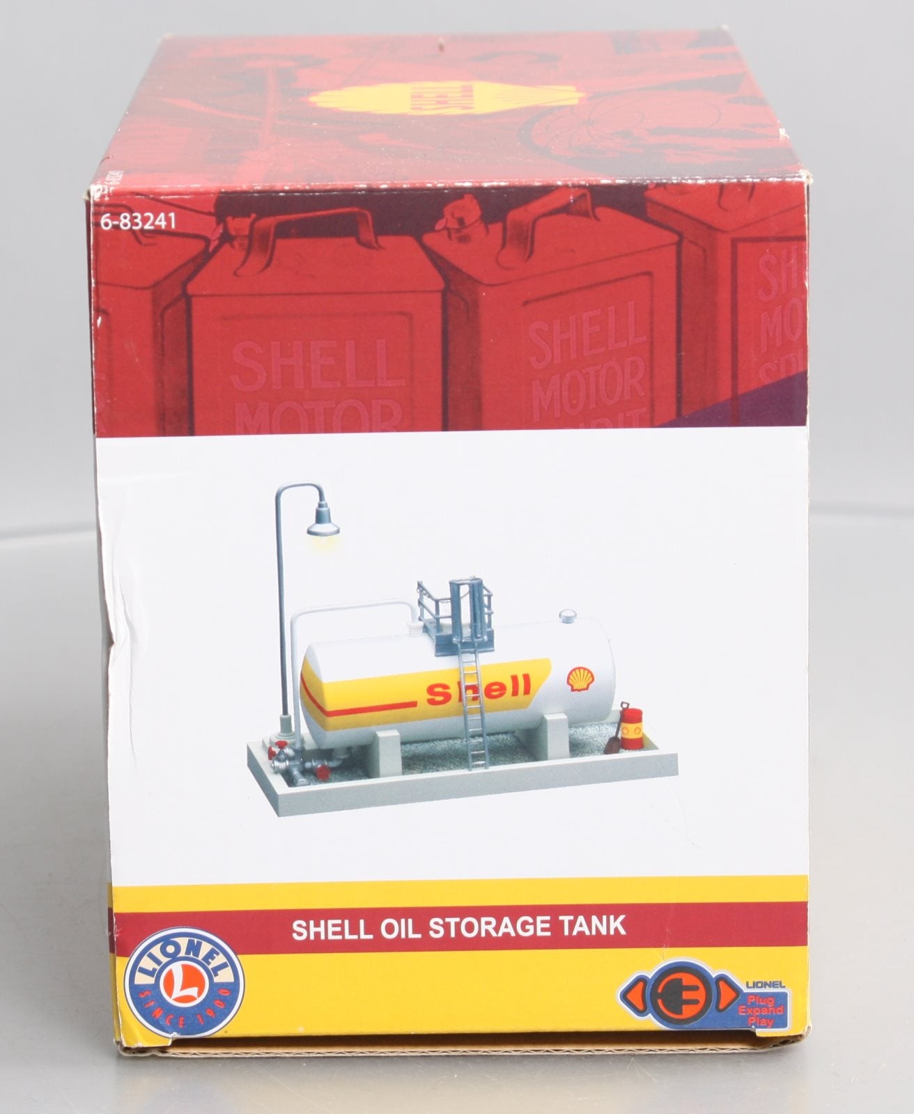 Lionel 6-83241 O Shell Oil Storage Tank With Light EX/Box