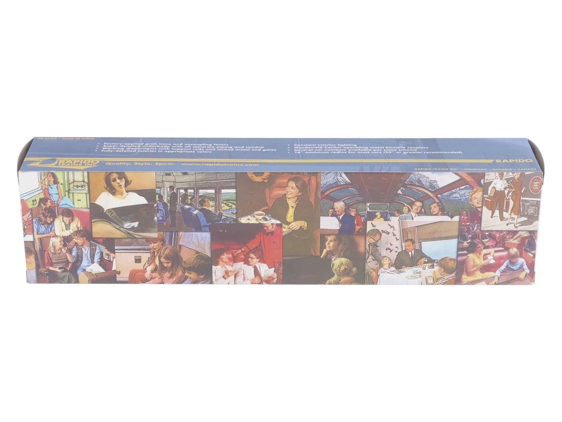 Rapido Trains 100310 HO New York Central CC&F Lightweight Coach No Skirts #2646