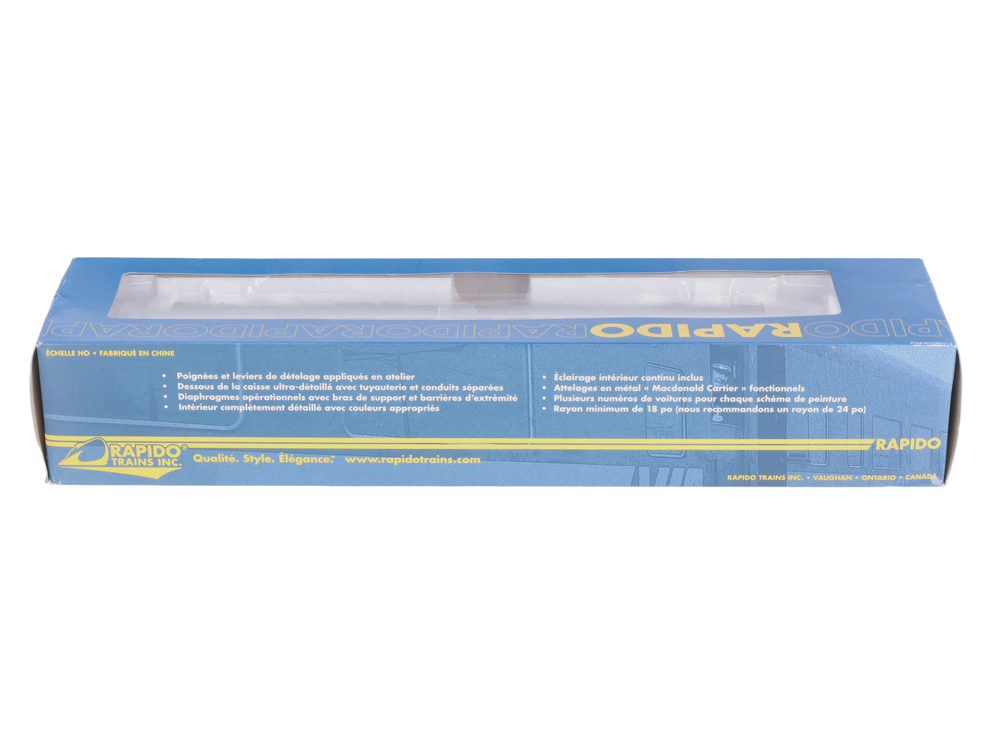 Rapido Trains 100312 HO New York Central CC&F Lightweight Coach No Skirts #2650