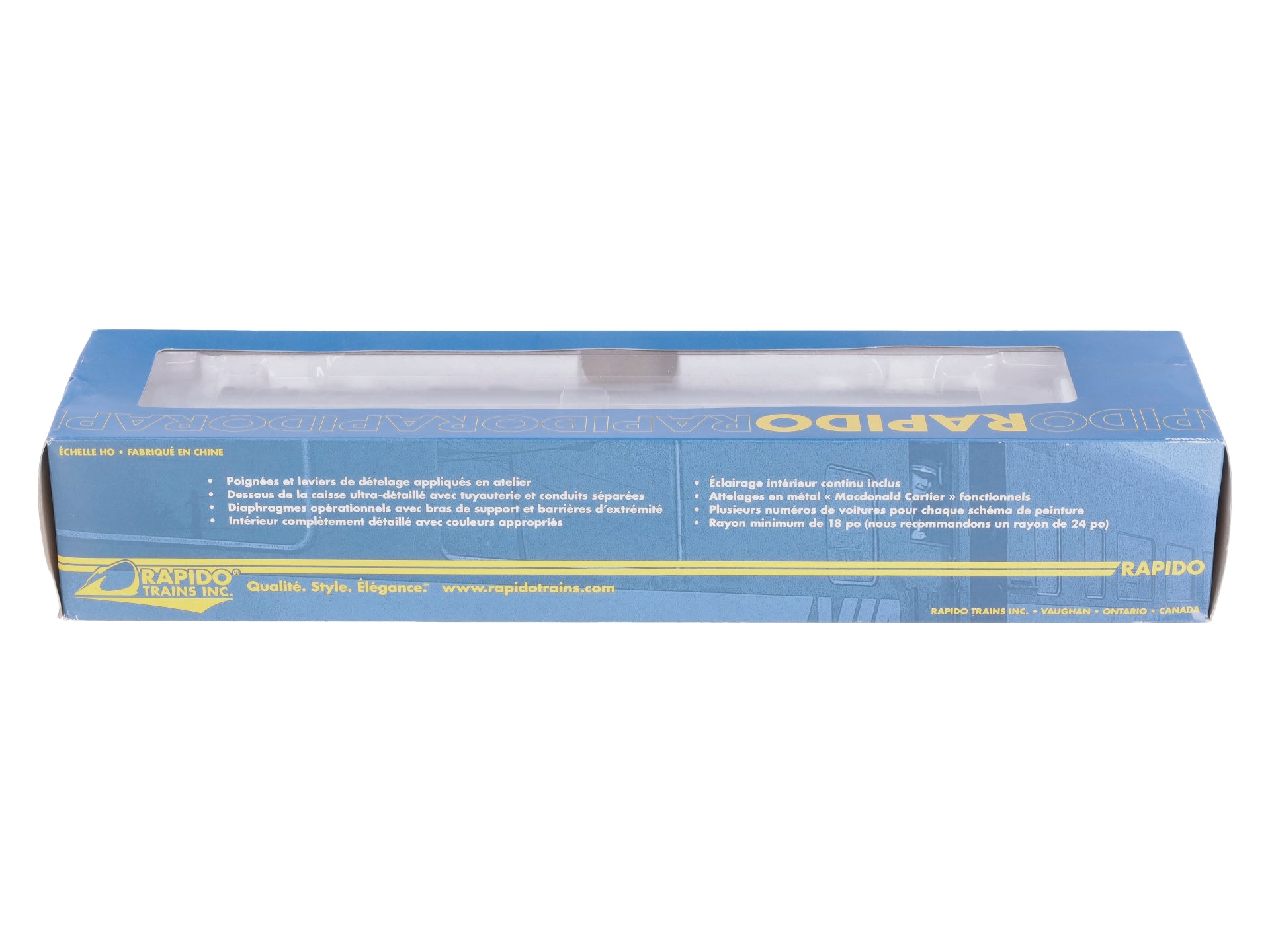 Rapido Trains 100312 HO New York Central CC&F Lightweight Coach No Skirts #2650