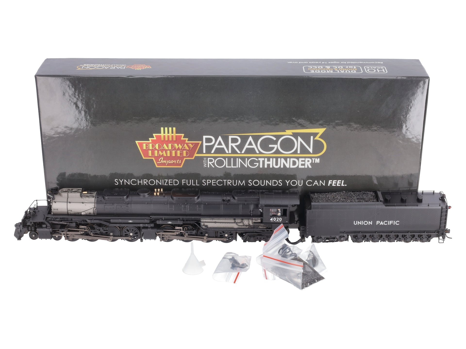 Broadway Limited 4383 HO Union Pacific 4-8-8-4 Big Boy Steam Engine #4020 w/DCC