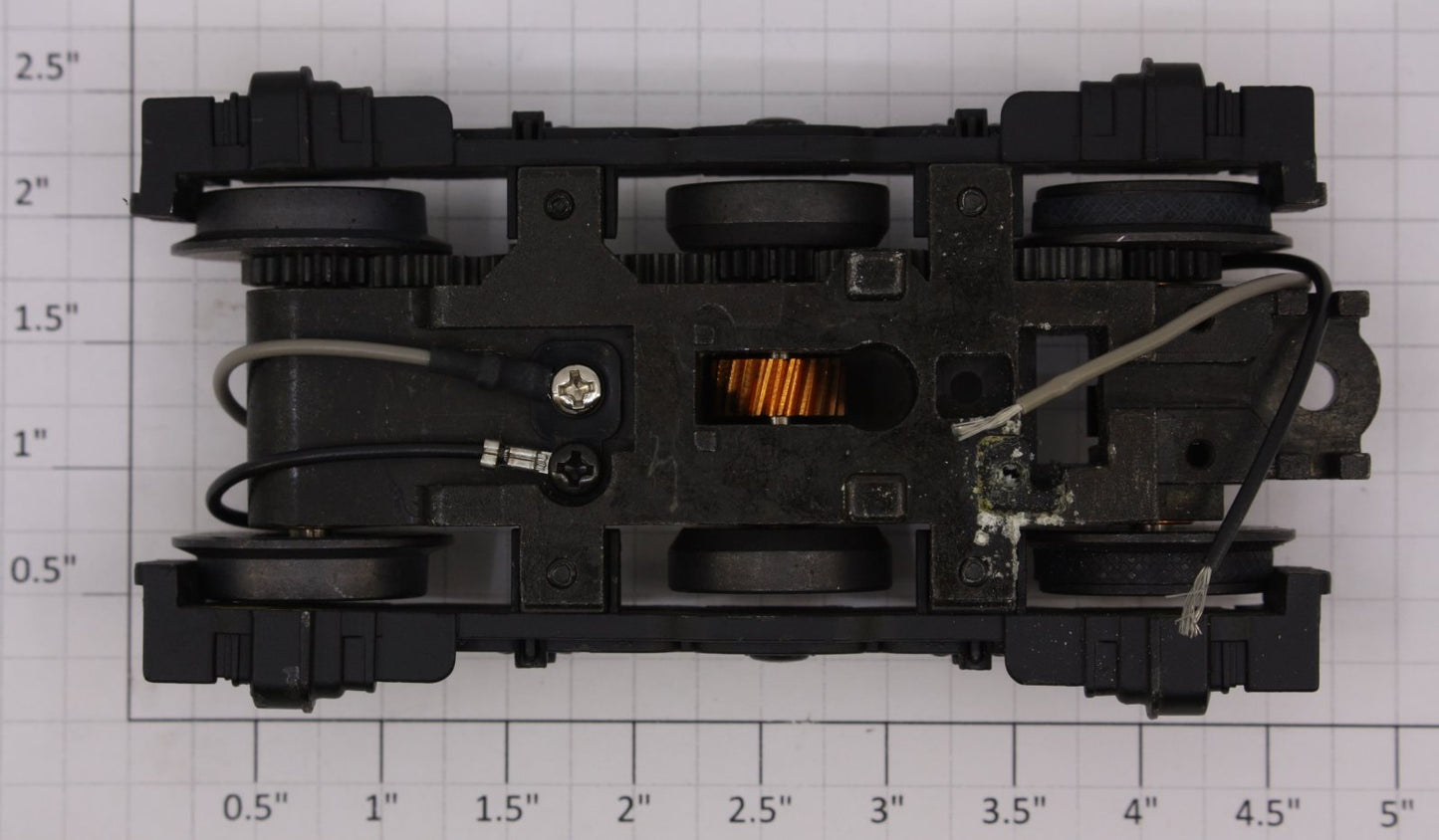 K-Line K2438-X015 Complete Truck Assembly with Speed Sensor Cam Wheel