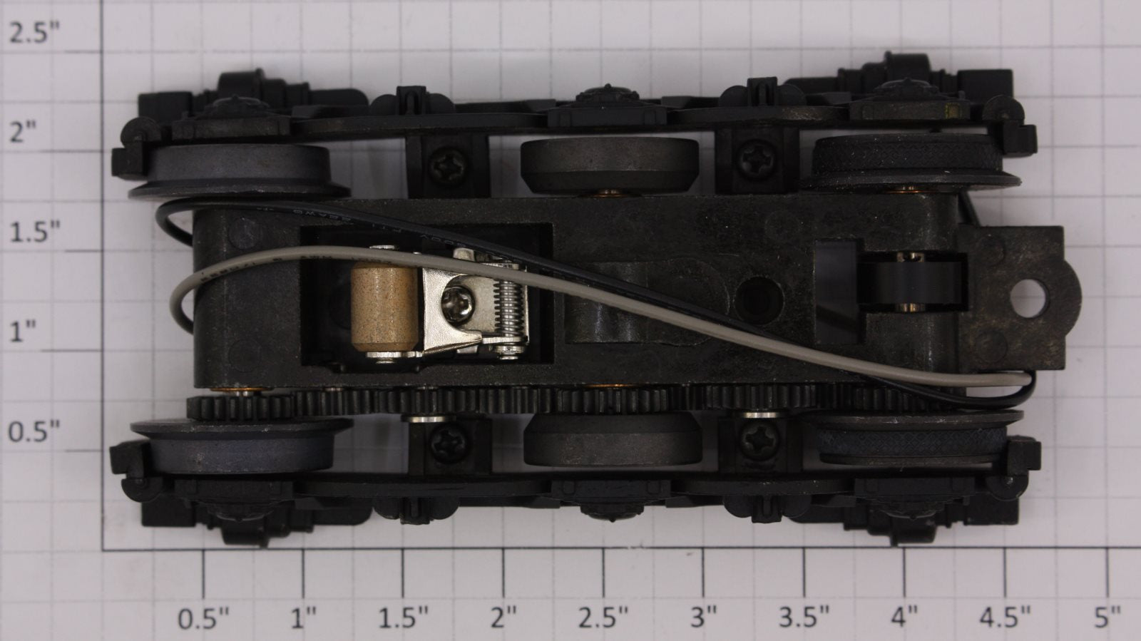 K-Line K2438-X015 Complete Truck Assembly with Speed Sensor Cam Wheel